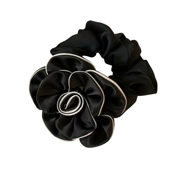 Camellia Hair Scrunchie - Picture 2 of 4